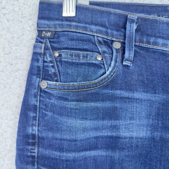 Citizen of Humanity‎ Rocket Crop High Rise Skinny Jeans Womens 26 Blue Mid Rise - Picture 3 of 14